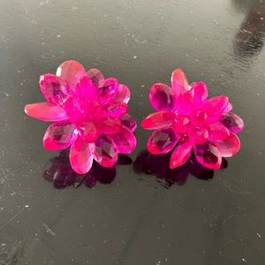 Flower earrings